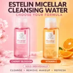 ESTELIN Micellar Cleansing Water Cherry Blossom/Vitamin C