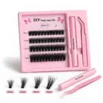 DIY Large Capacity Beauty False Eyelashes Set