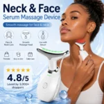 Neck Face Serum Massage Device Portable Skincare Tool
