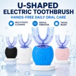U-Shaped Automatic Hands-Free Teeth Cleaning Electric Toothbrush