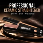 Professional Ceramic Hair Straightener Fast Heat Smooth Shine